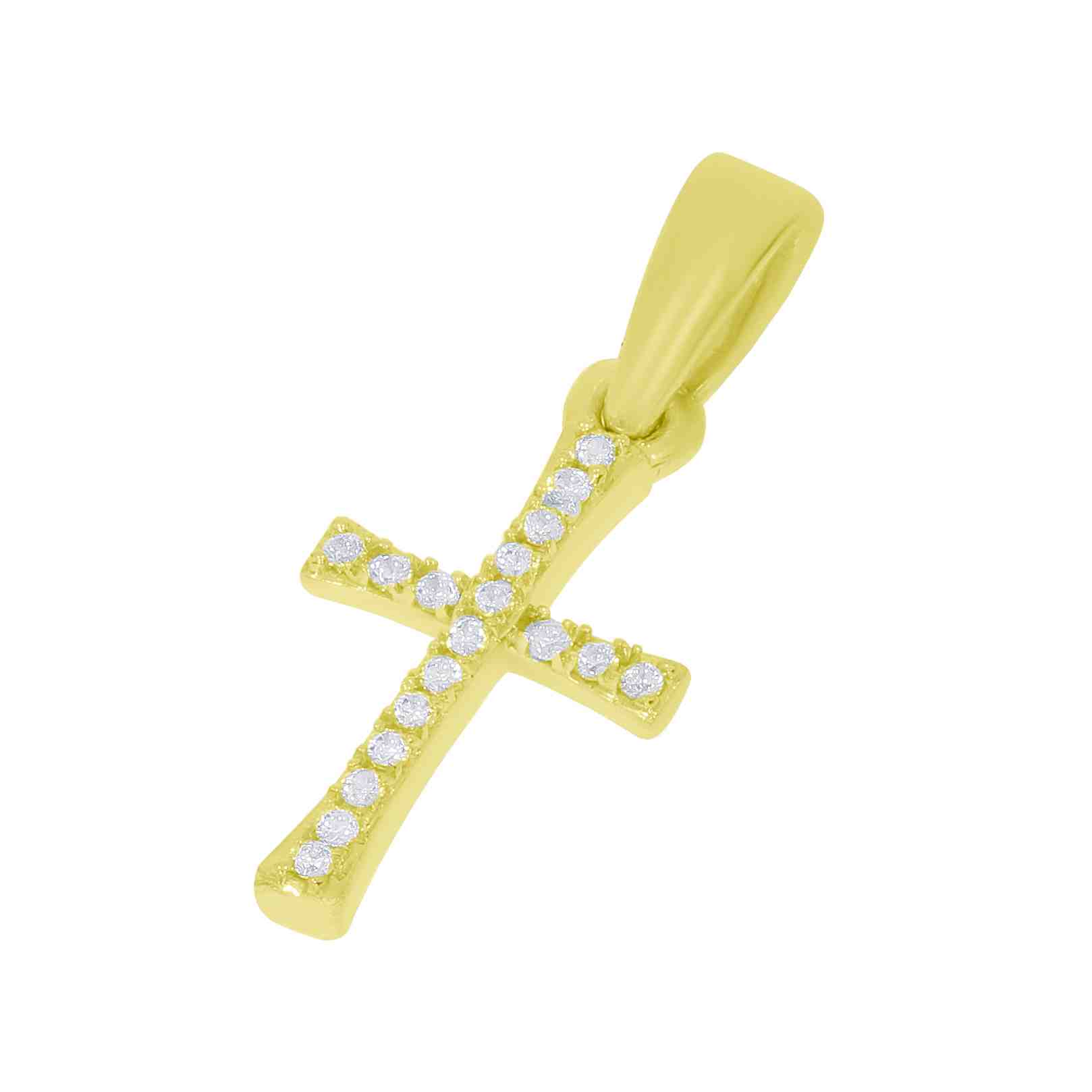 Cross Diamond Pendant PD31222A